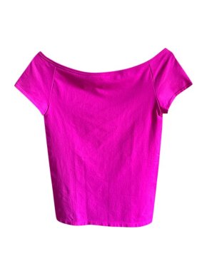 Helmut Lang Hot Pink Top