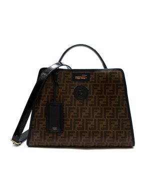 Fendi FF monogram Defender Peekaboo bag