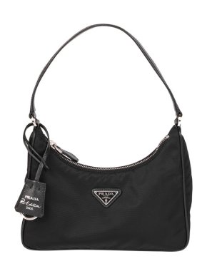 Prada black nylon Re-Edition 2005 mini bag