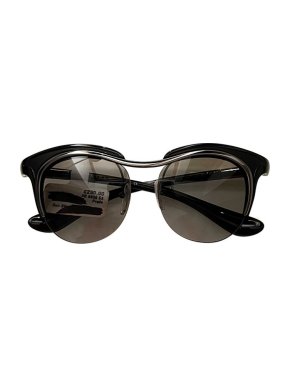 Prada black acetate & metal Dixie sunglasses