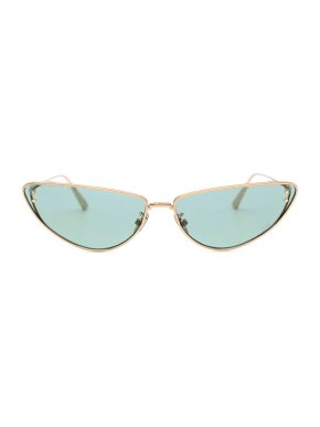 Green Missdior B1u Butterfly Sunglasses