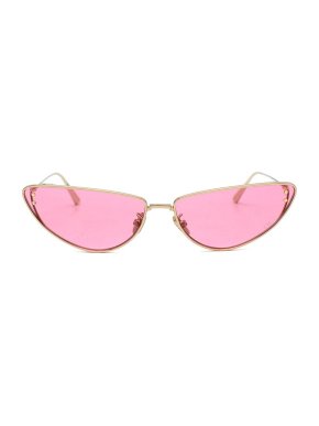Pink Missdior B1u Butterfly Sunglasses