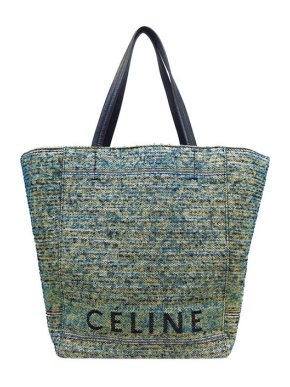Celine multicolour tweed Phantom Cabas tote bag