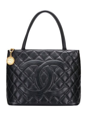 Chanel Caviar Medallion Tote