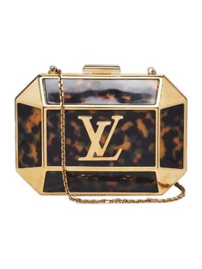Louis Vuitton Limited Edition Bijou Tortoise Shell Minaudiere