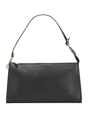 Louis Vuitton Black Epi Leather Pochette Accessoires