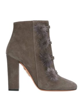 Aquazzura Ulyana Bootie Lace-Up Boots