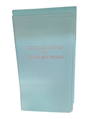 Tiffany & Co. blue leather Christmas Wishes notebook