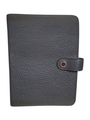 Mulberry grey leather agenda cover