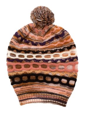 Missoni Knitted Pom Pom Beanie