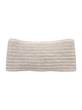 Loro Piana Cream Cashmere Chunky Knit Headband