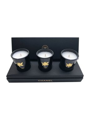 Chanel Black & Gold VIP Sublimage Candle Set