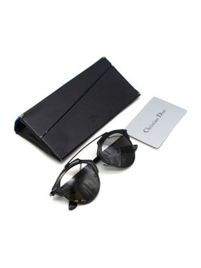 Black & Silver DiorSoReal Sunglasses