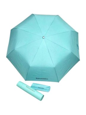 Tiffany & Co. blue nylon logo umbrella