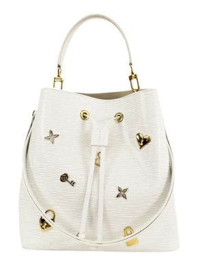 Louis Vuitton ivory Epi leather Love Lock Neonoe bag