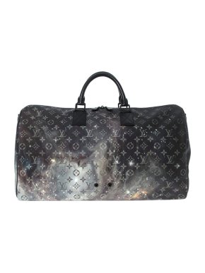 Louis Vuitton Monogram Galaxy canvas Keepall Bandouliere 50 bag