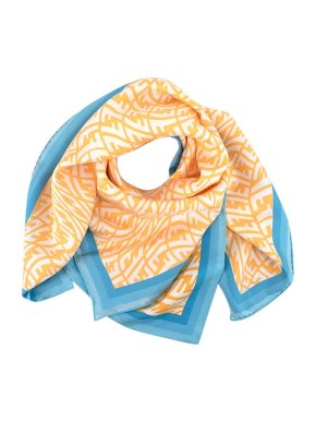 Fendi FF Vertigo silk scarf 90