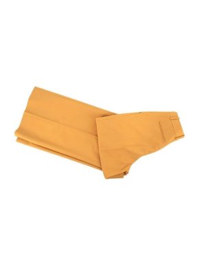 Loro Piana yolk-yellow wool twill tailored trousers