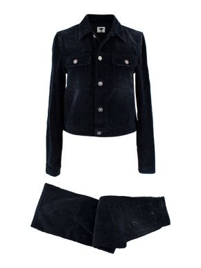 Dior Blue Corduroy Jacket & Pants