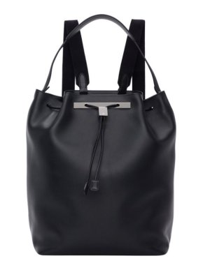 The Row Black Calfskin Backpack 11