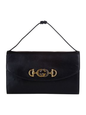 Gucci black leather Zumi mini bag