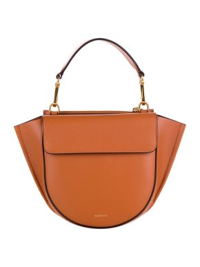 Wandler tan leather mini Hortensia bag