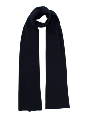 Brioni Navy Cashmere Scarf