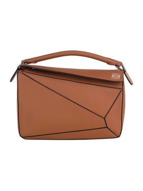Loewe tan leather Puzzle bag