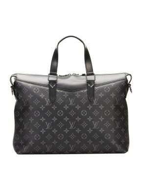 Louis Vuitton Monogram Eclipse canvas  & leather Explorer tote bag