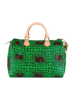 Louis Vuitton x Yayoi Kusama Monogram Waves canvas Speedy 30 bag