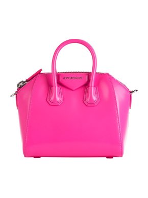 Givenchy bright pink leather mini Antigona bag