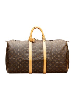 Louis Vuitton Monogram canvas Keepall 55 travel bag