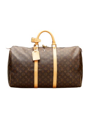 Louis Vuitton Monogram canvas Keepall 50 travel bag