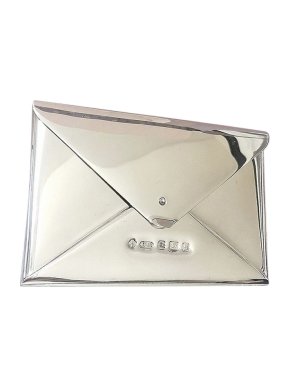 Asprey sterling silver card holder