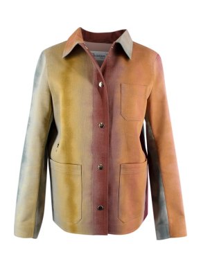 Dior Ombre Coated Denim Jacket