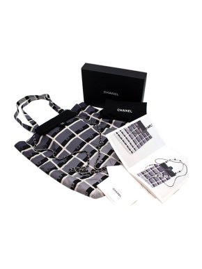 Chanel Black Shopping Tote Convertible Mini Crossbody Bag