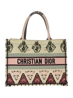 Dior multicolour embroidered canvas medium Book Tote bag