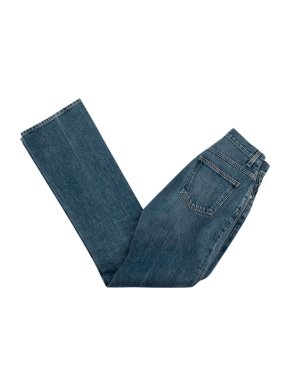 Agolde Blue Straight Leg Jeans