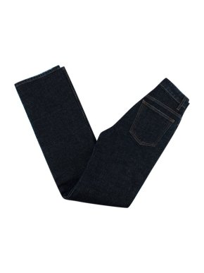 Khaite Danielle Dark Blue Straight Leg Jeans