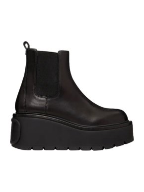Valentino Garavani Black Platform Boots