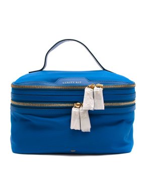 Anya Hindmarch Electric Blue Vanity Case