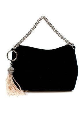 Jimmy Choo Velvet Callie Clutch Bag