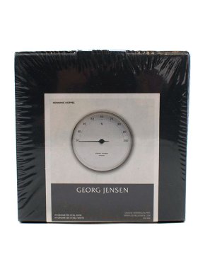 Georg Jensen Hygrometer with white dial