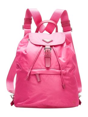 Prada Pink Nylon Backpack