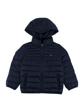 Mayoral kids 4Y navy blue quilted puffer jacket