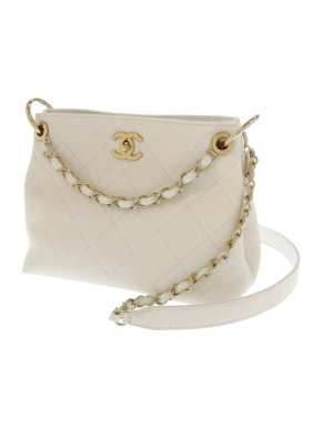 Chanel Caviar CC Matelasse Satchel