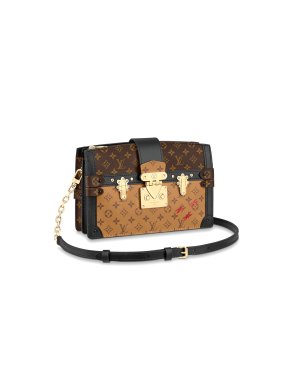Louis Vuitton Monogram Reverse Trunk Clutch