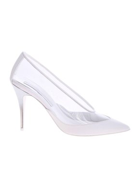 Stella McCartney PVC & Faux Leather Pumps
