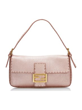 Fendi Selleria Rose Gold Baguette