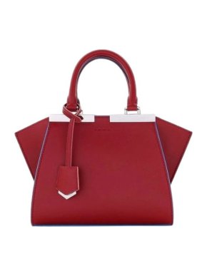 Fendi Red Leather Mini 3Jours